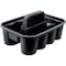 Rubbermaid Commercial Deluxe Carry Caddy, 8-Compartment, 15w x 7.4h, Black FG315488BLA - alternate 1
