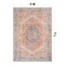 World Rug Gallery Rust Medallion Washable Rug - Flat Pile Vintage Design, Easy Care for High-Traffic Areas 5 ftx7 ft WR170RUST5X7 - alternate 9