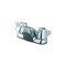 Cleveland Faucet Group Cornerstone 4 in. Centerset 2-Handle Bathroom Faucet with Waste in Chrome CA40211 - alternate 6