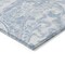 Homeroots 8' X 10' Sky Blue Denim Blue And Ivory Paisley Washable Indoor Outdoor Area Rug 588663 - alternate 8