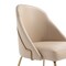 Manhattan Comfort Gracie Dining Chair in Tan and Gold - Set of 2 2-DC100-GTN - alternate 7