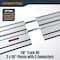 Powertec 110in Track Saw Guide Rail Joining Set for Ridgid & 2 Guide Rail Connector & Carrying Bag 72133 - alternate 5