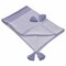Homeroots 50" X 60" Purple Woven Cotton Striped Throw Blanket with Tassels 516601 - alternate 8