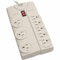 Tripp Lite Outlet Strip, Surge, 8 5-15R, 5-15P, 8 ft., Gray TLP808 - alternate 1