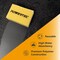 Powertec 4-1/2in Diamond Saw Blade for Angle Grinder 1pk Turbo Mesh Rim Blade 4pk Large Square Grout Sponge 14031N - alternate 8