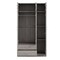 Homeroots Two Piece Gray Solid and Manufactured Wood Bedroom Set 662338 - alternate 1