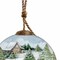 Homeroots Snowy Mountains Ski Rental Hand Painted Mouth Blown Glass Ornament 477531 - alternate 3