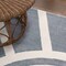 Jonathan Y Aelius MidCentury Scandinavian Abstract Sun Two-Tone High-Low Blue/White 3 ft. x 5 ft. Area Rug SND101C-3 - alternate 6