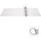 Business Source Ring Binder, White, Clear Sleeve BSN28444 - alternate 2