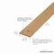 M-D Building Products 2-1/2 In. X 36 In. Unfinished Hardwood Seam Binder w/ Screws 85639 - alternate 4