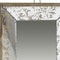 Homeroots 12" Silver Metal Framed Antiqued Glass Accent Mirror 484981 - alternate 7