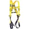 3M Dbi-Sala Delta Full Body Harness, Vest, 420 lb Wt Capacity, Quick-Connect Chest, Yellow, 2XL, Universal 1110600 - alternate 1