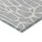 Homeroots 10' X 14' Silver And Ivory Geometric Washable Indoor Outdoor Area Rug 599315 - alternate 7