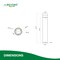 Beyond Solar Solar Bollard Light 1.8 Watt 250 Lumens Adj CCT 3000K/5000K Solar Panel 4.5Wc Lithium Battery 28WH AVS-BL015-1 - alternate 6