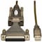 Tripp Lite USB TO RS232 SERIAL ADAPTER CABLE USB-A TO DB25 DB9 M/M 5FT U209-005-DB25 - alternate 4