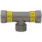 Viega MegaPressG tee P1 0.75 P2 0.75 FPT 0.75 carbon steel zinc-nickel coating 25481 - alternate 1