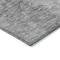 Homeroots 9' X 12' Gray Silver And Charcoal Ombre Washable Indoor Outdoor Area Rug 581808 - alternate 4