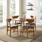 Crosley Landon 5-Piece Round Dining Table Set For 4 KF13044AC - alternate 5