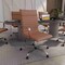 Leisuremod Harris High-Back Faux Leather Office Chair, Light Brown HOT19LBRL - alternate 9