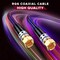 Maximm RG6 Coaxial Cable, Black, 3 Foot, 2PK RG6-3FT-STS-BK-2PK - alternate 5