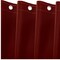 Homeroots 72" Burgundy Vinyl Shower Curtain Liner 548968 - alternate 5