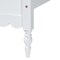 Baxton Studio Roni Modern White Scalloped Wood 4-Piece Full Bedroom Set with Two Nightstands 256-14082-14085-14083-14083-ZORO - alternate 9