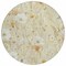Homeroots 8' Wheat And Ivory Round Floral Washable Indoor Outdoor Area Rug 611176 - alternate 6