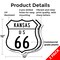 Signmission Kansas Route Marker Shield Sign Us 66, 12 inch X 12 inch, Plastic Sign, 2PK SHI-P-2PACK-12-384 - alternate 4