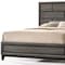 Homeroots Gray Solid Wood Queen Bed Frame 318743 - alternate 4