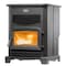 Us Stove Co Ashley Hearth Pellet Stove with 170lb Hopper, 25-1/2in W, 25-1/2in D, 40.4in H, 50,000 Btu/hr Heating AP5622-W - alternate 4