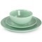 Elama Luna 18 Piece Porcelain Dinnerware Set in Mint EL-LUNA18-MINT - alternate 8