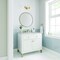 James Martin Vanities Chicago 36 in. Single Vanity, Glossy White, w/ 3 CM Victorian Silver Silestone Top 503-V36-GW-3VSL - alternate 5