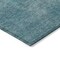 Homeroots 3' X 5' Teal Blue Washable Indoor Outdoor Area Rug 598860 - alternate 7