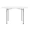 Flash Furniture Round Folding Table, Plastic Top, White RB-48R-GG - alternate 10