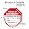 Signmission In Case of Emergency Please Save Ou, 4 inch X 4 inch, Vinyl Decal, 2PK OC-D-2PACK-4-125 - alternate 3