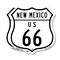 Signmission New Mexico Route Marker Shield Sign Us 6, 12 inch X 12 inch, Aluminum Metal Sign, 2PK SHI-A-2PACK-12-389 - alternate 1