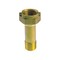 Bk Products Meter Coupling 1/2in FIP X 1/2in D MIP Brass 105-783NL - alternate 1