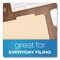 Pendaflex Reinforced Top Tab Manila File Folder, 2/5-Cut Tabs: Right of Center Position, Letter, Manila, 100PK R752 2/5 RC - alternate 7