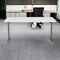 Homeroots 48" White and Gray Writing Desk 524932 - alternate 4