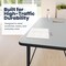 Flash Furniture Wren 60 in x 24 in Adjustable Height Activity Table, Thermal Laminate Top, Standard Legs, Gray XU-A2460-REC-GY-T-A-GG - alternate 6