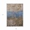 Homeroots 9' X 12' Khaki And Taupe Abstract Washable Indoor Outdoor Area Rug 609466 - alternate 6