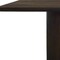 Homeroots 96" Dark Brown Solid Wood Double Pedestal Base Dining Table 611872 - alternate 7