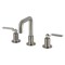 Kingston Brass Widespread Bathroom Faucet with Push Pop-Up Drain, Brushed Nickel KS142KLBN - alternate 1