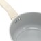 Gibson Home Barnsdall 2 Quart Ceramic Nonstick Aluminum Saucepan in Ivory with Lid 137713.02 - alternate 5