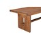 Homeroots 86" Brown Wood Trestle Base Dining Table 565242 - alternate 7