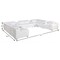 Homeroots White Italian Leather Power Reclining U Shaped Twelve Piece Corner Sectional With Console 632551 - alternate 9