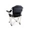 Picnic Time Family Of Brands Reclining Camp Chair, Black with Gray Accents 803-00-175-000-0 - alternate 5