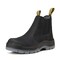 Handpoint Mens 6 in Soft Toe Work Boots-Black Crazy Horse Leather Slip-On Safety Boots, Slip Resistant, 11 80N04-D-11 - alternate 1