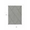 Homeroots 8' X 10' White And Black Geometric Washable Indoor Outdoor Area Rug 612163 - alternate 9
