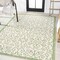 Jonathan Y Madrid Vintage Filigree Textured Weave Cream/Green 3 ft. x 5 ft. Indoor/Outdoor Area Rug SMB107J-3 - alternate 6